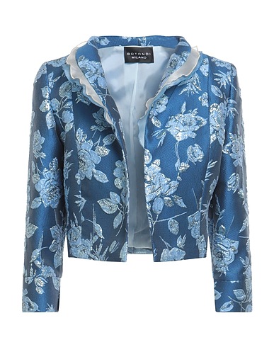 BOTONDI COUTURE Blazer 58% Polyester, 18% Silk, 13% Metallic Polyester, 11% Polyamide