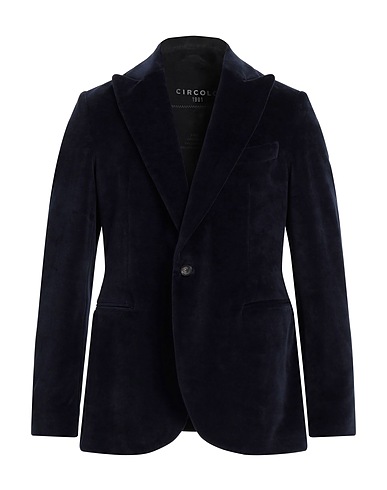 CIRCOLO 1901 Blazer Blu notte 80% Cotone, 20% Poliestere