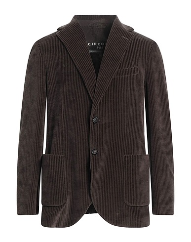 CIRCOLO 1901 Blazer Dark green 80% Cotton, 20% Polyester