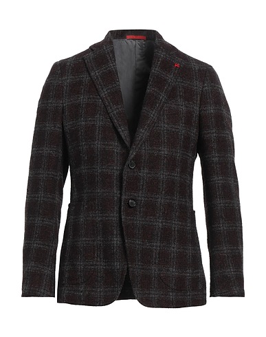 ISAIA Blazers Dunkelbraun 47% Wolle, 38% Lamawolle, 10% Polyamid, 5% Kaschmir