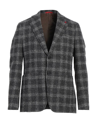ISAIA Blazers Grau 47% Wolle, 38% Lamawolle, 10% Polyamid, 5% Kaschmir