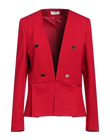REBEL QUEEN by LIU •JO Blazer Red 64% Viscose, 31% Polyamide, 5% Elastane