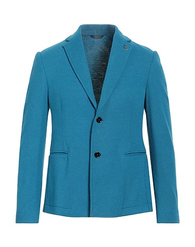 GREY DANIELE ALESSANDRINI Blazer 60% Polyester, 20% Acrylic, 20% Viscose