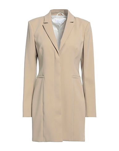PATRIZIA PEPE Vestito corto Beige 97% Poliestere, 3% Elastan