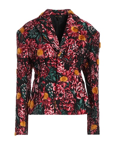 COMME des GARÇONS Blazer Black 89% Polyester, 11% Nylon
