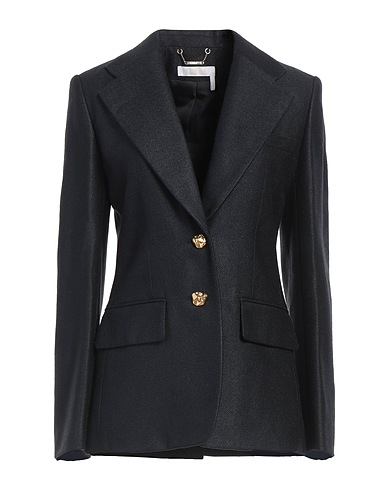 CHLOÉ Blazer 61% Seta, 39% Lana Vergine, Corno di Bufalo