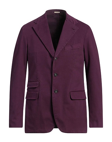 MASSIMO ALBA Blazer Plum 95% Cotton, 3% Cashmere, 2% Elastane