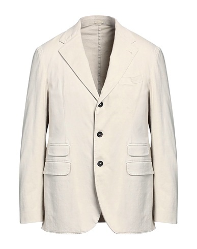 MASSIMO ALBA Blazer Beige 95% Cotton, 3% Cashmere, 2% Elastane