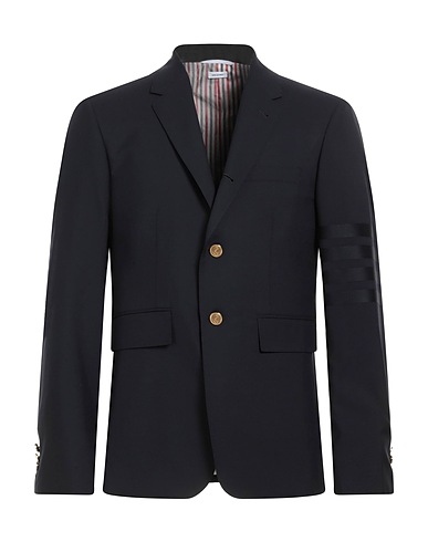 THOM BROWNE Blazer Midnight blue 100% Wool