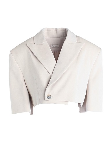 THE MANNEI Jacket Beige 46% Virgin Wool, 31% Silk, 23% Linen