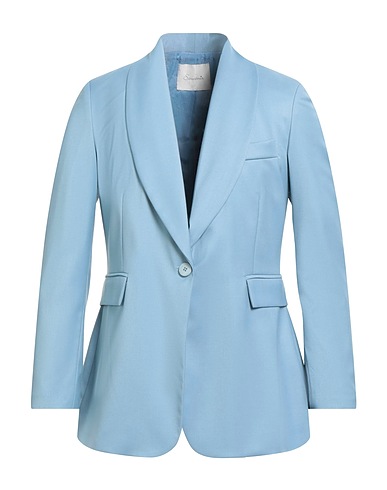 SOUVENIR Jackett Himmelblau 67% Polyester, 31% Viskose, 2% Elastan