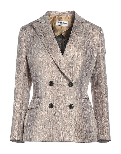SAULINA Milano Jackett Gold 48% Baumwolle, 42% Polyester, 8% Acryl, 2% Andere Fasern