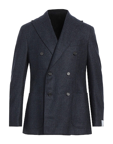 CARUSO Blazer Midnight blue 86% Wool, 14% Polyamide