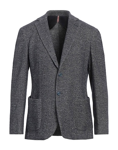 SANTANIELLO Blazer 34% Wool, 26% Cotton, 24% Synthetic fibers, 9% Polyamide, 7% Silk