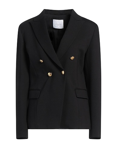 GAëLLE Paris Blazer Black 65% Viscose, 30% Polyamide, 5% Elastane