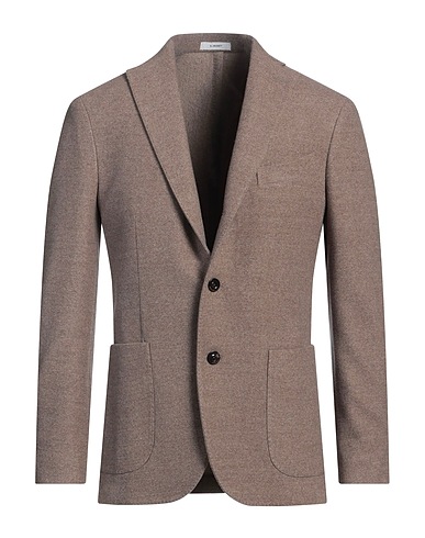 BOGLIOLI Blazer Light brown 100% Virgin Wool
