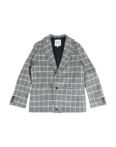 DOUUOD Blazer Black 45% Acrylic, 30% Polyester, 20% Wool, 5% Other Fibres