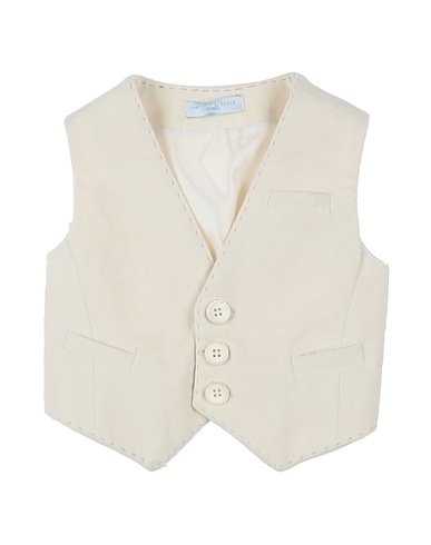 MANUELL & FRANK Waistcoat 98% Cotton, 2% Elastane