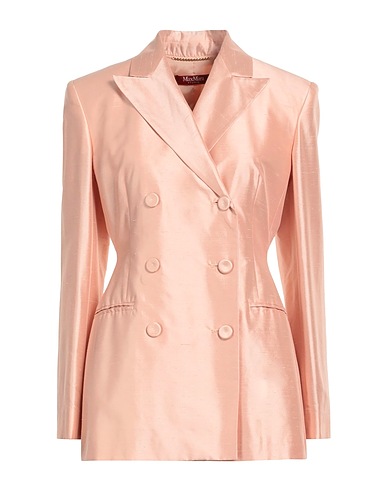 MAX MARA STUDIO Blazer Pink 100% Silk