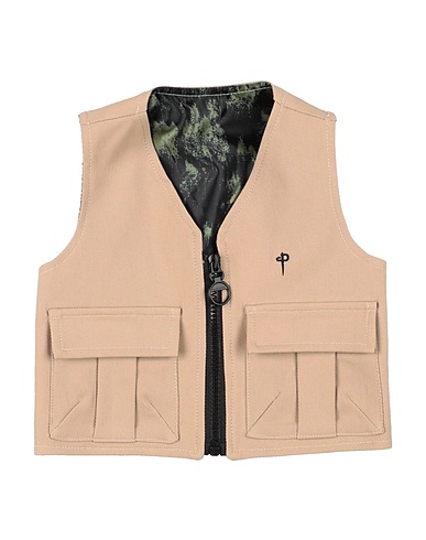 PACIOTTI Jacket Sand 57% Cotton, 40% Nylon, 3% Elastane