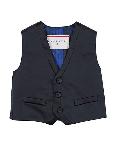 PACIOTTI Suit vest Navy 97% Cotton, 3% Elastane