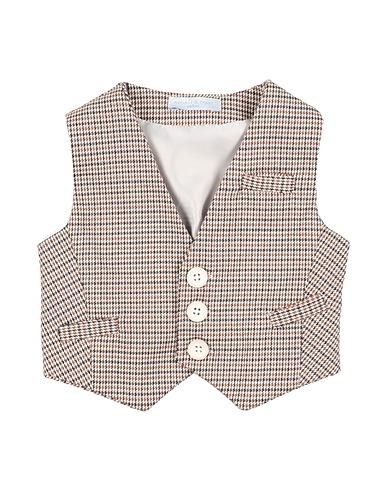 MANUELL & FRANK Waistcoat Mustard 64% Polyester, 34% Viscose, 2% Elastane