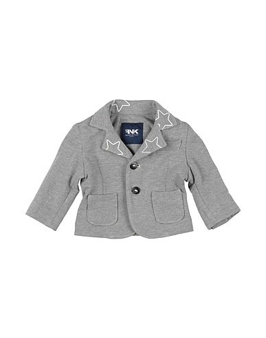 MANUELL & FRANK Blazer Grey 94% Cotton, 6% Elastane