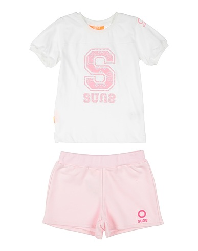 SUNS BOARDS Kids’ co-ord White 100% Cotton