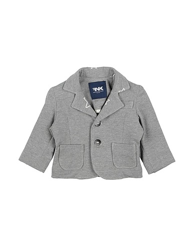 MANUELL & FRANK Blazer Grey 94% Cotton, 6% Elastane