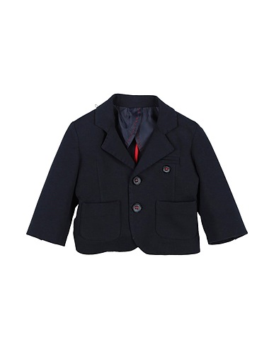 MANUELL & FRANK Blazer Midnight blue 95% Cotton, 5% Elastane