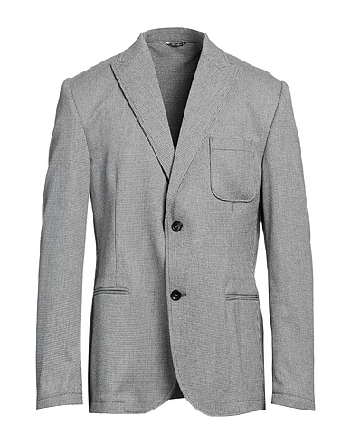 DANIELE ALESSANDRINI HOMME Blazers Schwarz 63% Polyester, 34% Viskose, 3% Elastan