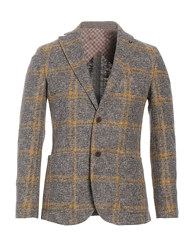 BARBATI Blazer Grey 46% Polyester, 20% Acrylic, 18% Wool, 16% Cotton