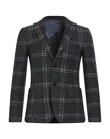 BARBATI Blazer Charcoal 46% Polyester, 20% Acrylic, 18% Wool, 16% Cotton