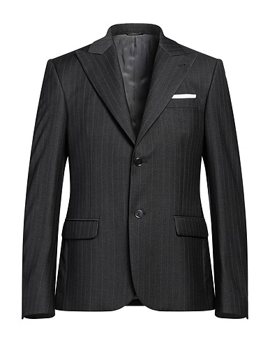 GREY DANIELE ALESSANDRINI Blazer 75% Polyester, 25% Viscose