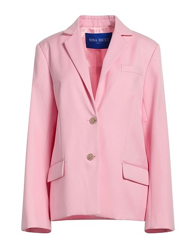 NINA RICCI Blazer Pink 100% Wool, Viscose