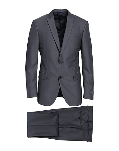 PAL ZILERI Suits Charcoal 55% Wool, 45% Viscose