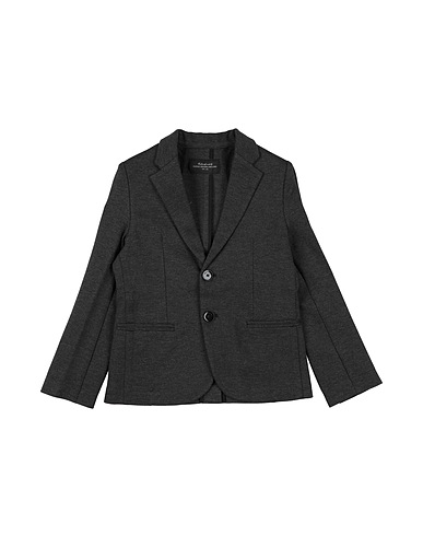 PAOLO PECORA Blazer Charcoal 64% Polyester, 31% Viscose, 5% Elastane