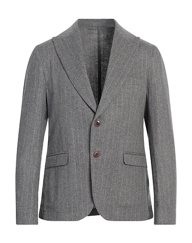 OUT/FIT Blazers Grau 49% Acryl, 25% Polyester, 20% Wolle, 5% Andere Fasern, 1% Elastan