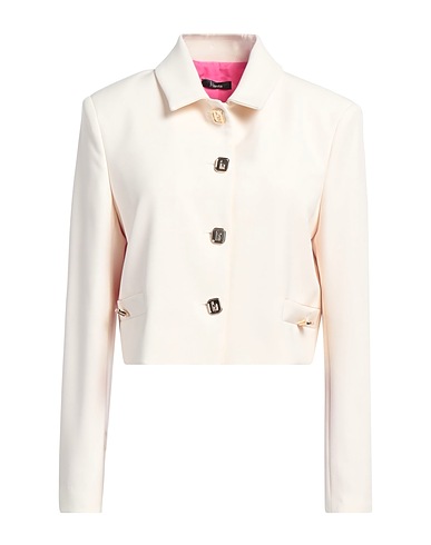 HANITA Jacket Ivory 97% Polyester, 3% Elastane, Viscose