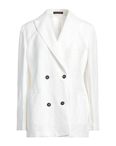 THE GIGI Giacca Bianco 51% Canapa, 49% Cotone