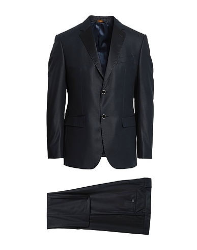 HERMAN & SONS Suits Midnight blue 65% Polyester, 35% Viscose