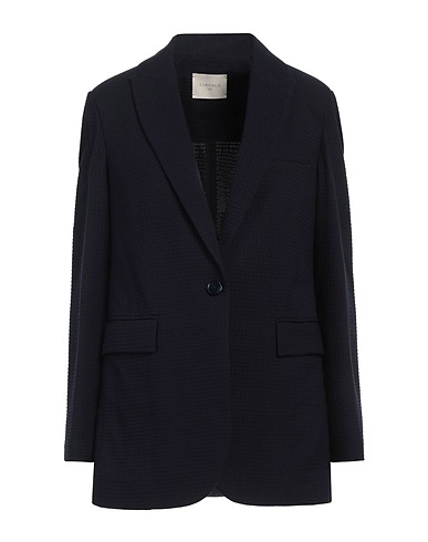 CIRCOLO 1901 Blazer Midnight blue 98% Virgin Wool, 2% Elastane