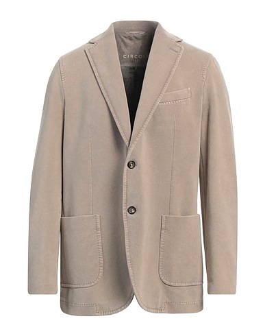 CIRCOLO 1901 Blazer Khaki 95% Cotton, 5% Elastane