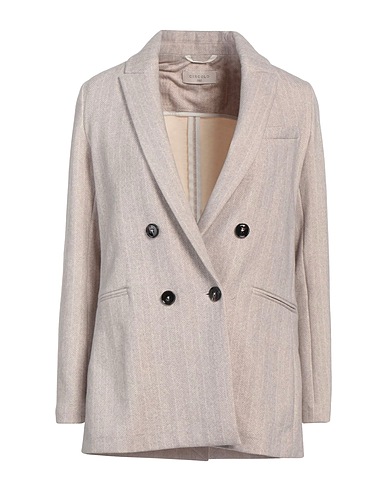 CIRCOLO 1901 Blazer Sand 95% Cotton, 5% Elastane