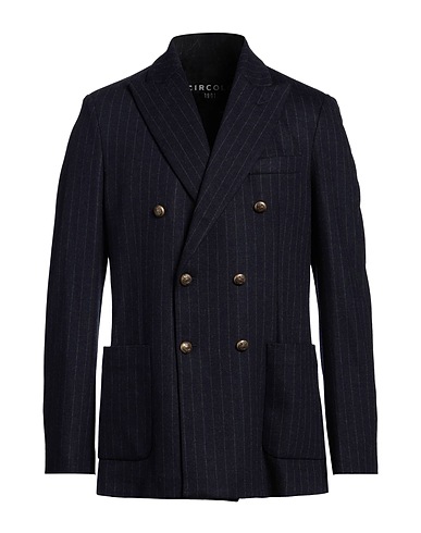 CIRCOLO 1901 Blazer Blu notte 90% Lana Vergine, 10% Cachemire