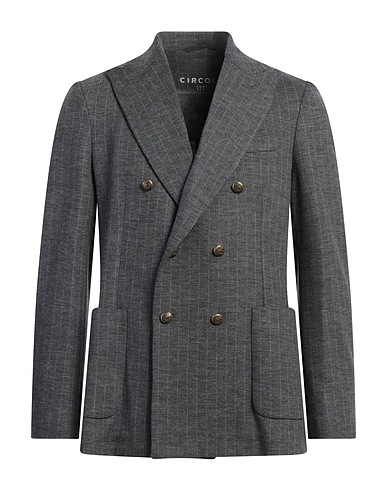 CIRCOLO 1901 Blazer Grigio 90% Lana Vergine, 10% Cachemire