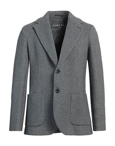 CIRCOLO 1901 Blazer Navy blue 95% Cotton, 5% Elastane
