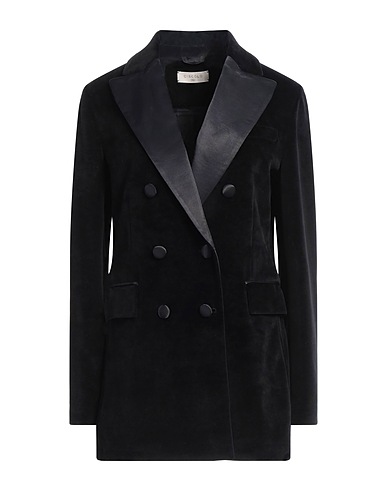 CIRCOLO 1901 Blazer Black 80% Cotton, 20% Polyester