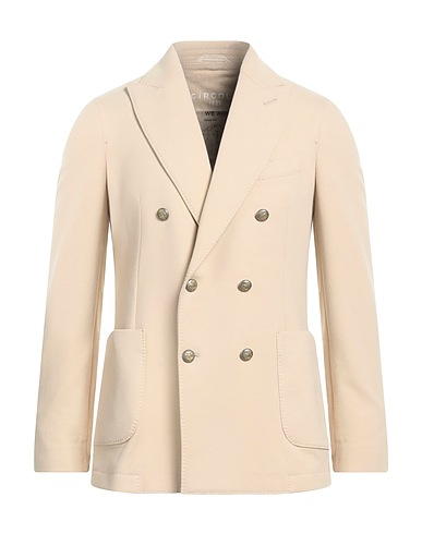 CIRCOLO 1901 Blazer Beige 95% Cotton, 5% Elastane