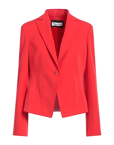 CARACTÈRE Blazer Red 88% Polyester, 12% Elastane